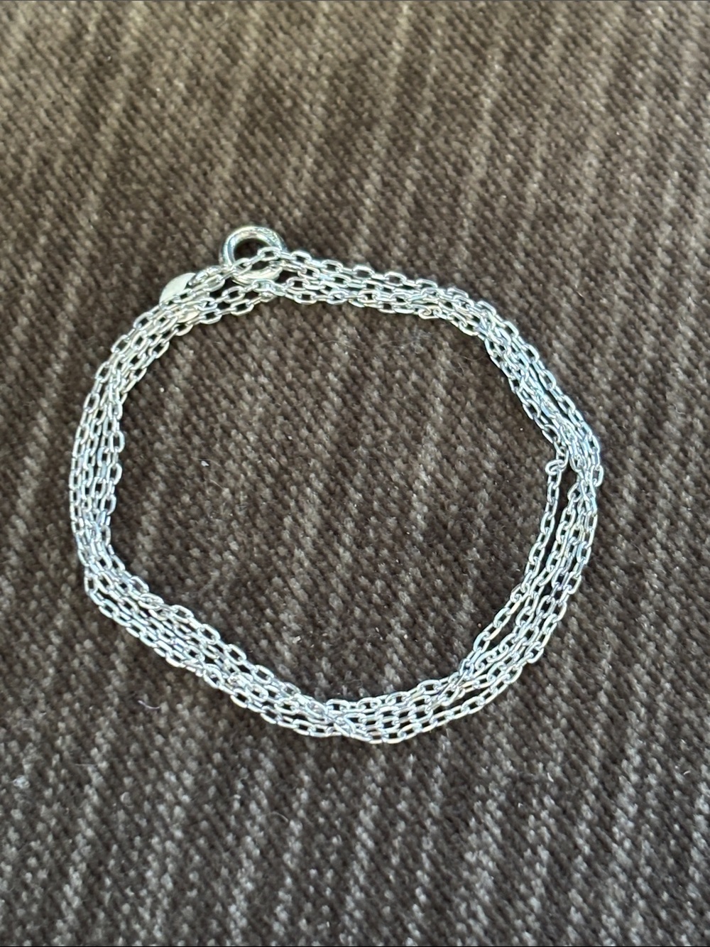 .925 Sterling Silver Oval Cable Link Chain Necklace Fine Jewelry Classic 20”